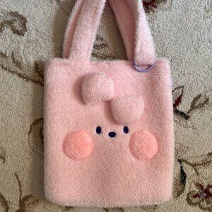 BTS Jungkook Kookie BT21 plush bag purse